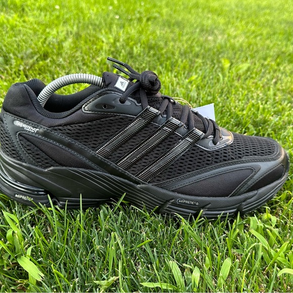 Running shoes Adidas Supernova Cushion 7 Black Carbon Men's 12 size brand new - Picture 7 of 8